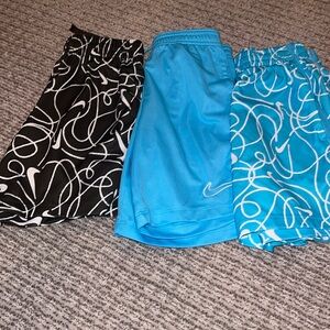 Nike boys shorts. All size S, like new condition